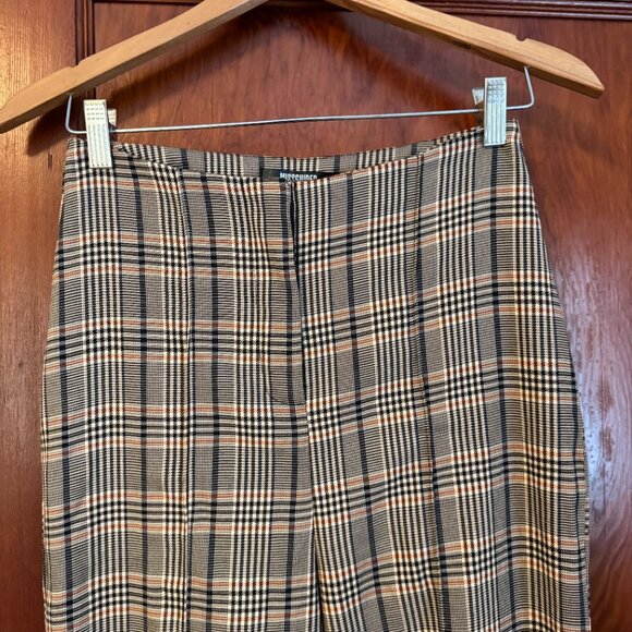 Checkered pleated pants, wide leg - Picture 2 of 5